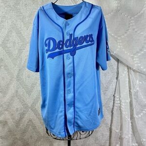 Cooperstown Collection light blue Dodgers jersey Kemp 27
